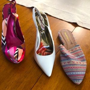 Shoe bundle! Three pairs of shoes fits 9 to 9/2